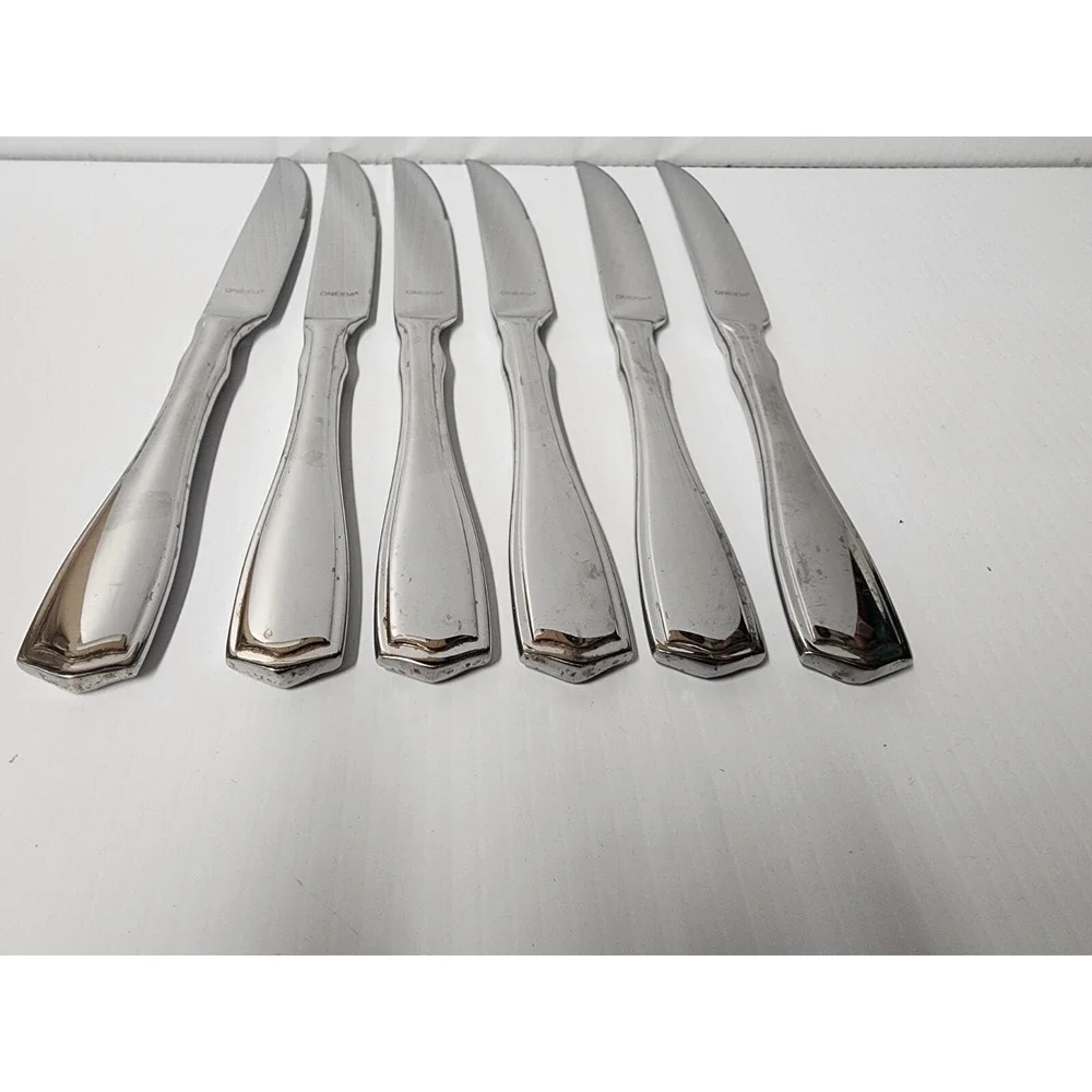 Oneida Carolina Stainless‎ Steel Knives - Set of 6